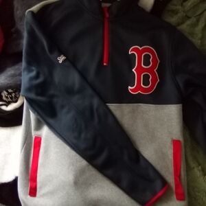Boston Redsox Quarter Zip - Stitches Brand